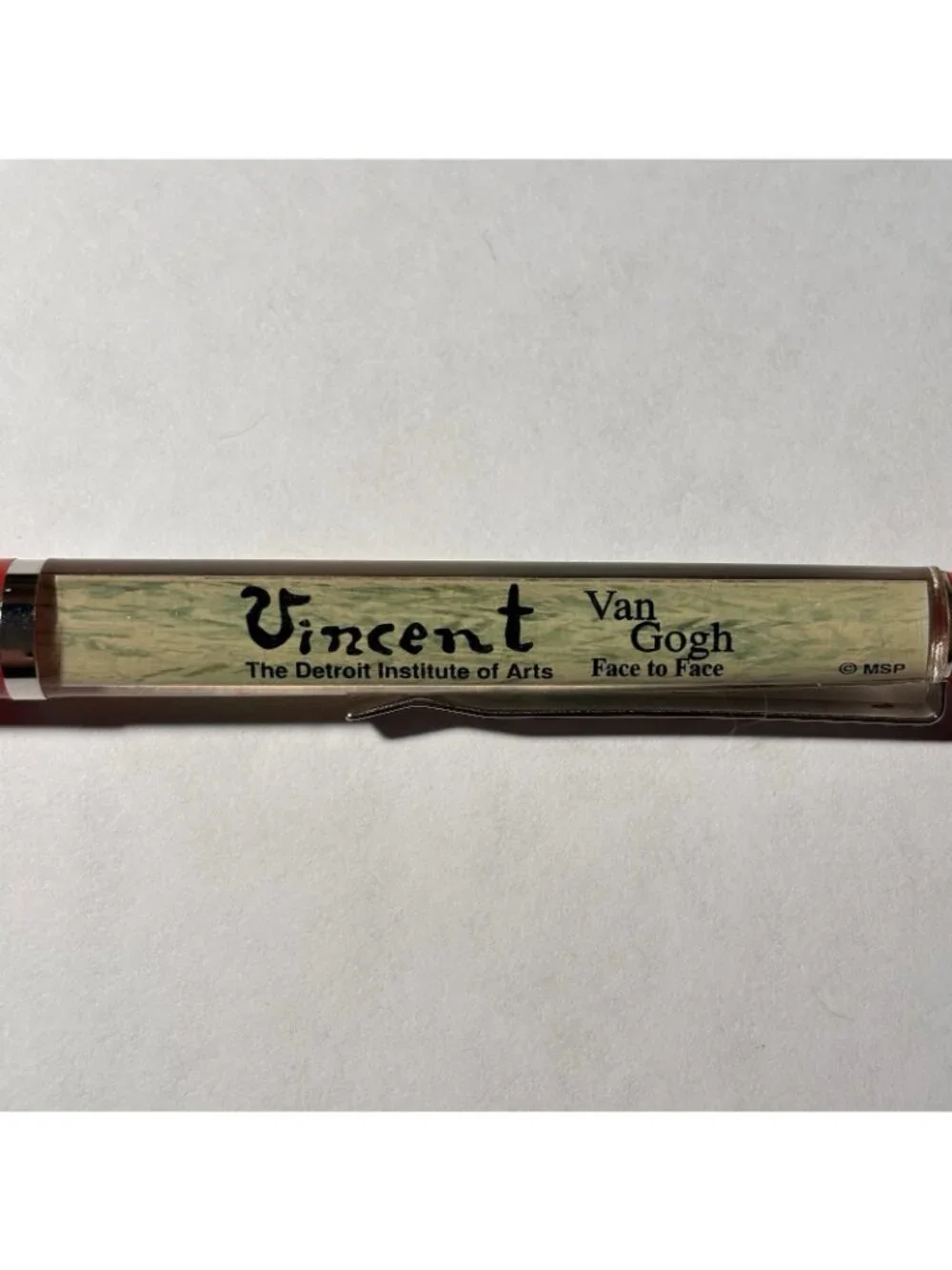 Vincent Van Gogh Exhibit Detroit Institute of Arts Floaty Pen Painters Palate